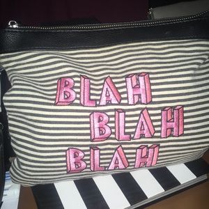 “Blah Blah Blah” Makeup/Handbag